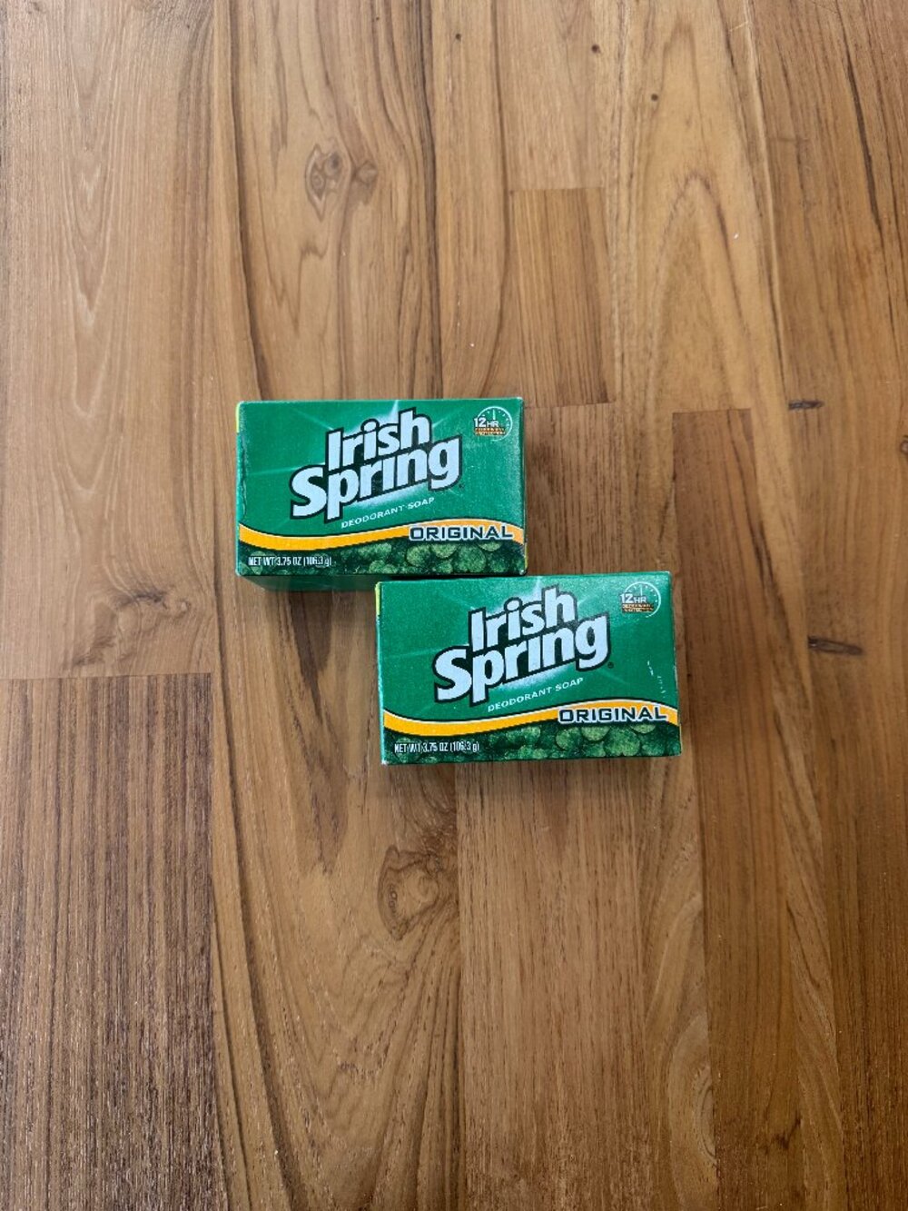 Irish Spring Bar Soap Old Formula No Linseed 4oz Bars - Lot Of 2